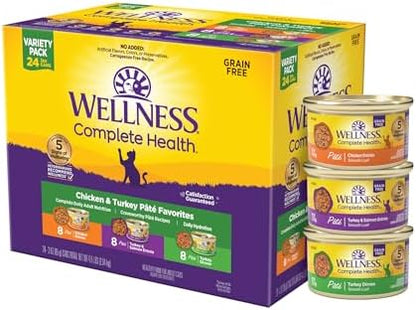 Wellness Complete Health Protein-Rich Grain-Free Dry Dog Food, Turkey & Chicken Recipe, 11 lb Bag