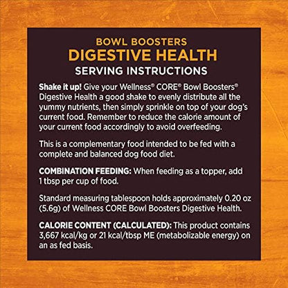 Wellness Natural Pet Food Digestive Health Dry Dog Food, Chicken Recipe, 1 lb Trial Bag