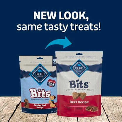 Blue Buffalo Natural Soft-Moist Training Dog Treats, Chicken Recipe, 6-oz Bag