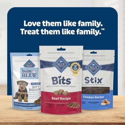 Blue Buffalo Natural Soft-Moist Training Dog Treats, Chicken Recipe, 6-oz Bag