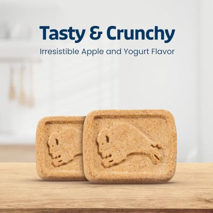 Blue Buffalo Natural Crunchy Dog Treat Biscuits, Bacon, Egg & Cheese Recipe, 16-oz Bag