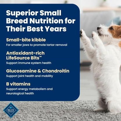 Blue Buffalo Life Protection Formula Natural Adult Dry Dog Food, Chicken & Brown Rice, 5-lb Bag