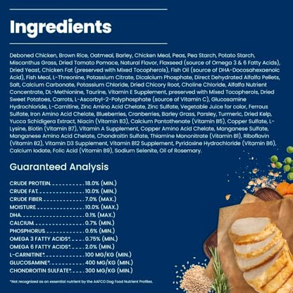 Blue Buffalo Life Protection Formula Natural Large Breed Adult Dry Dog Food, Chicken & Brown Rice, 34-lb Bag