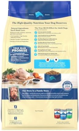 Blue Buffalo Life Protection Formula Natural Adult Dry Dog Food, Chicken & Brown Rice, 5-lb Bag