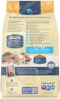 Blue Buffalo Life Protection Formula Natural Adult Dry Dog Food, Chicken & Brown Rice, 5-lb Bag