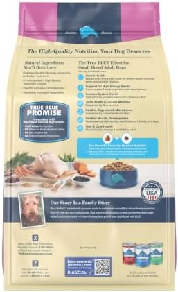 Blue Buffalo Life Protection Formula Natural Adult Dry Dog Food, Lamb & Brown Rice, 5-lb Bag