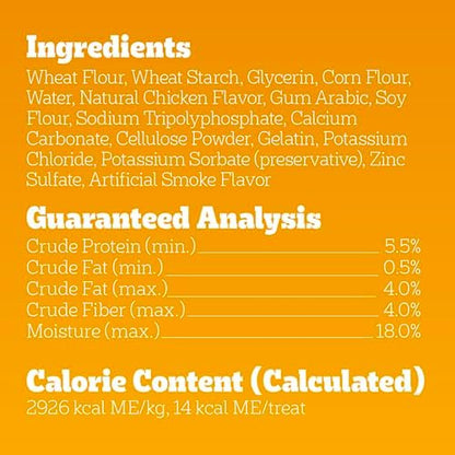 Pedigree Dentastix Chewy Chunx Small Dental Dog Treats, Chicken, 13.5 oz