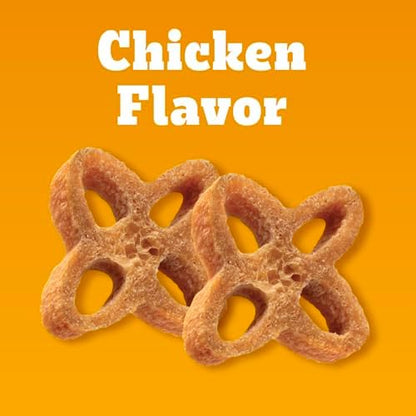 Pedigree Dentastix Chewy Chunx Large Dental Dog Treats, Chicken, 13.5 oz