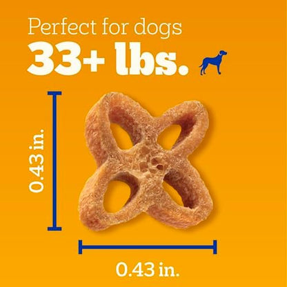 Pedigree Dentastix Chewy Chunx Large Dental Dog Treats, Chicken, 13.5 oz