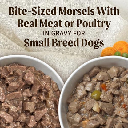 Merrick Purrfect Plates Grain-Free Wet Dog Food, Small Breed Recipe, 3.5 oz Cans, 12-Pack
