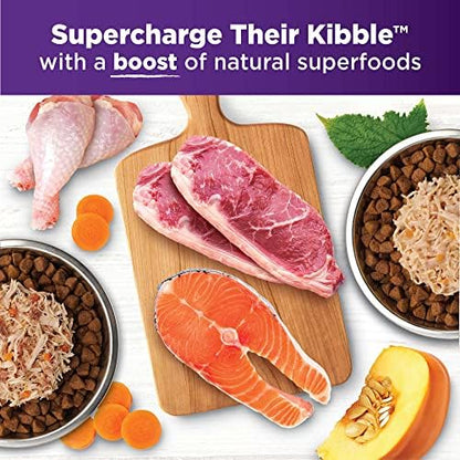 Wellness Bowl Boosters Simply Shreds Wet Dog Food Topper Variety Pack, 2.8 oz Pouches, 12-Pack