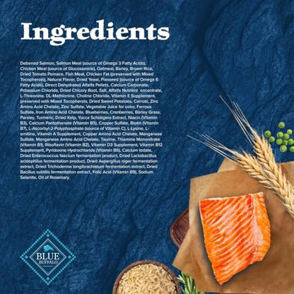 Blue Buffalo Wilderness High Protein Grain-Free Adult Dry Dog Food, Wholesome Grains, Chicken, 22-lb Bag