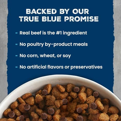 Blue Buffalo Wilderness Mountain Recipe High Protein Grain-Free Adult Dry Dog Food, Red Meat, 22-lb Bag