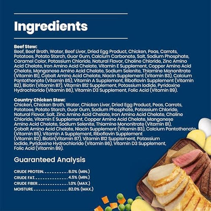 Blue Buffalo Grain-Free Wet Dog Food Variety Pack, Chicken Recipe, 12.5-oz Cans (Pack of 12)