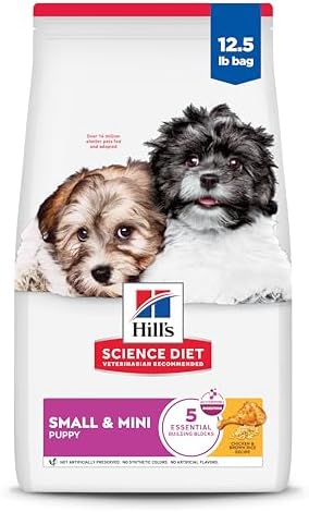 Hill's Science Diet Puppy Healthy Development, Chicken Meal & Barley Recipe Dry Dog Food, 12.5 lb Bag