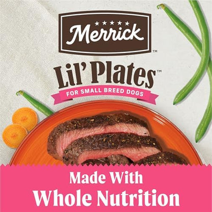 Merrick Purrfect Plates Petite Variety Wet Cat Food, Chicken Recipe, 2.75 oz Cans, 12-Pack