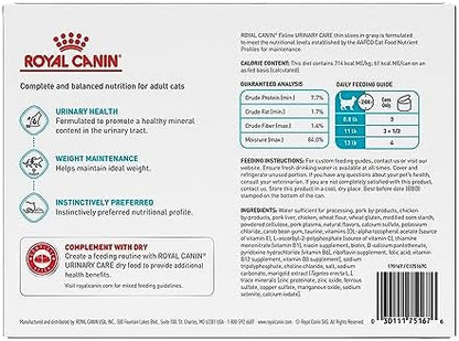 Royal Canin Feline Urinary Care Wet Cat Food in Gravy, 3 oz Can, 12-Pack