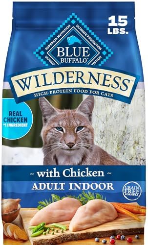 Blue Buffalo Wilderness High Protein Grain-Free Adult Dry Dog Food, Chicken, 24-lb Bag