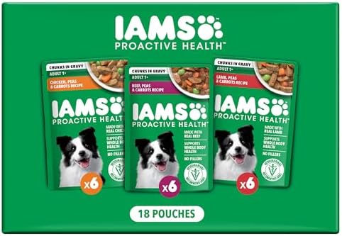 IAMS Proactive Health Adult Dry Dog Food Variety, Chicken Recipe, 7 lb Bag