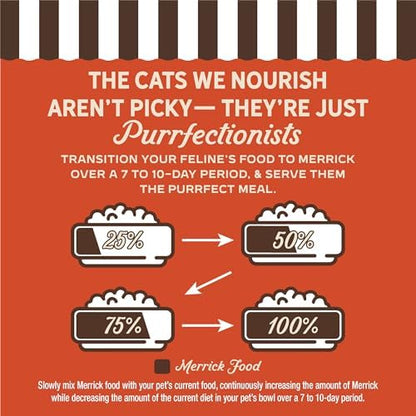 Merrick Purrfect Bistro Natural Dry Cat Food, Chicken Recipe, 4 lb Bag